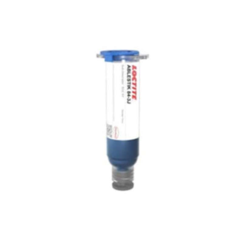 ABLESTIK 84-3J, Epoxy Adhesive, Heat Cure, Blue,  3cc Syringe